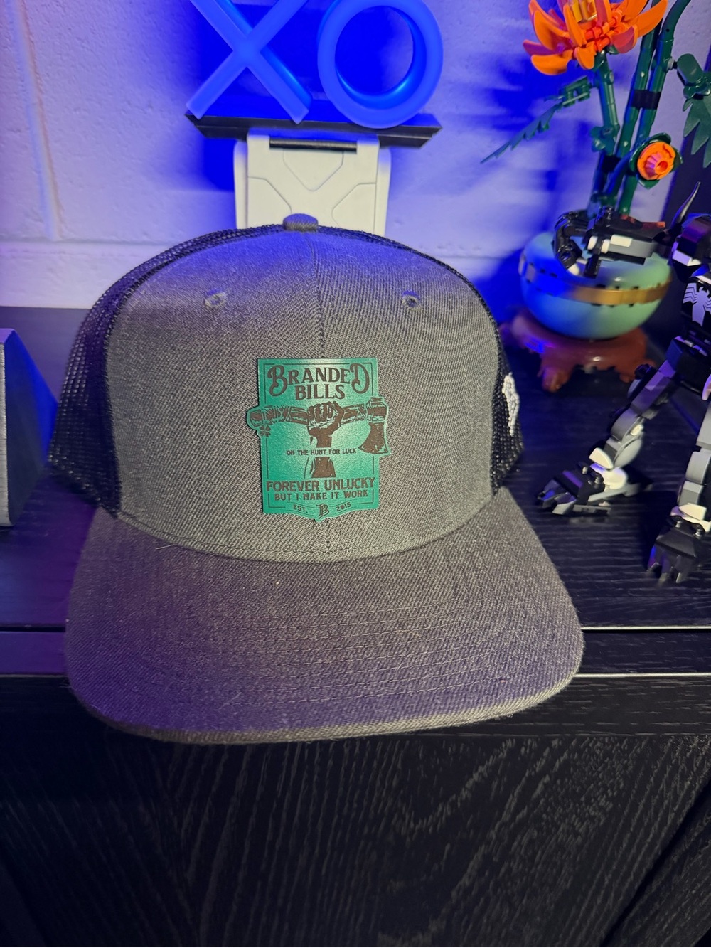 Branded Bills Unlucky Trucker Hat
